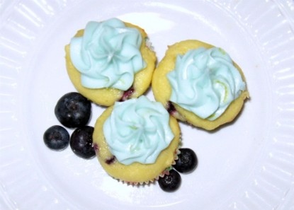 Lemon Blueberry Cupcakes