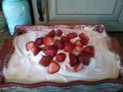 Granny Girl Strawberry Cake