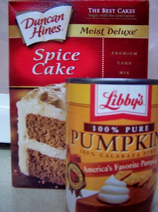 ingredientsforpumpkincake