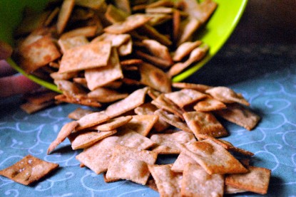 Homemade Wheat Thins