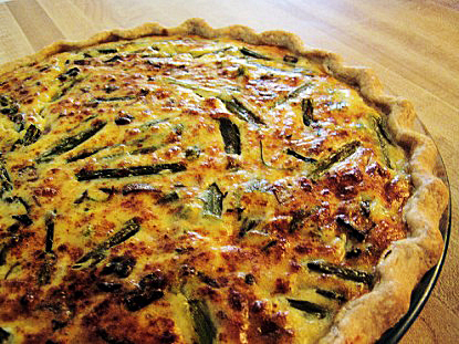 Asparagus Quiche