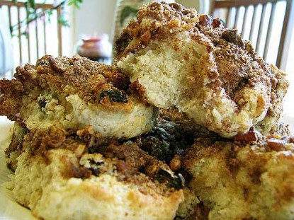 Over-the-Top Cinnamon Streusel Biscuits