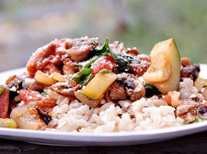 Late Summer Veggie Stir-Fry