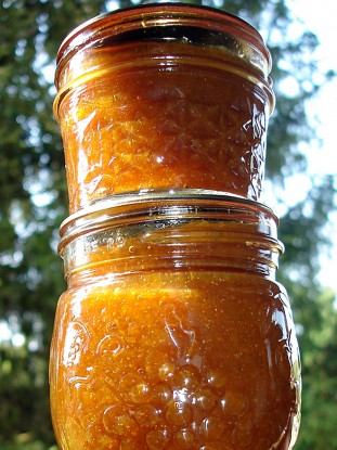 Ginger Peach Honey