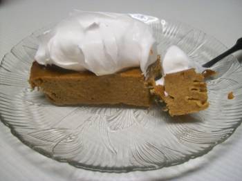 No Crust Pumpkin Pie