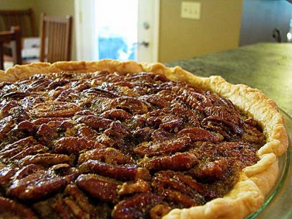 Maple Pecan Pie (with Bourbon)