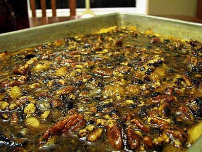 Caramel Pumpkin Pecan Bread Pudding