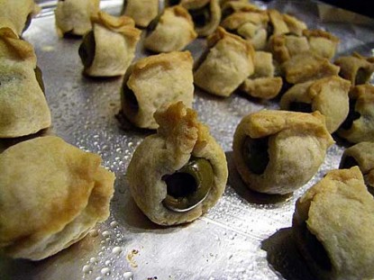 Pastry-Wrapped Olives