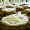 Iced Oatmeal-Raisin Cookies