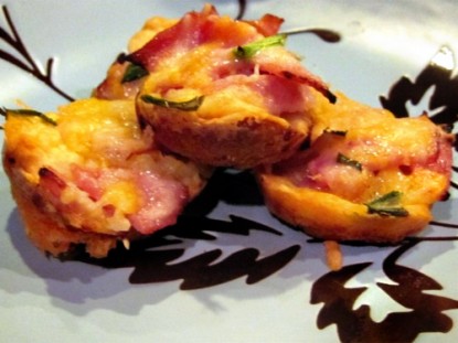 Ham & Cheese Tarts