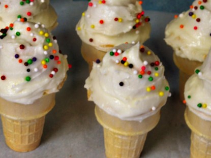 Re-Creating My Childhood Ice Cream Cone Cupcake