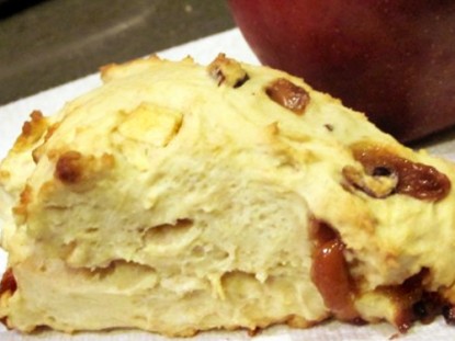 Caramel Apple Scones