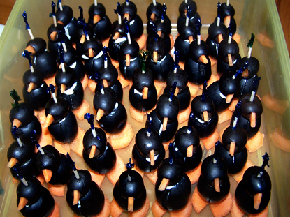 Penguin Olive Hors d'oeuvres