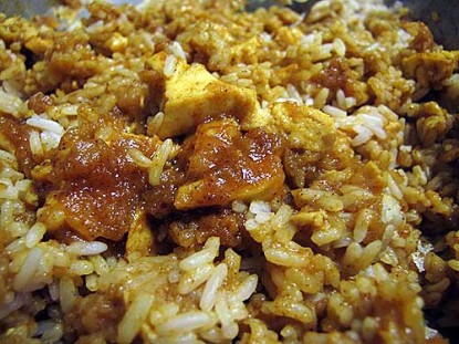 Curry-Cajun Spiced Tofu