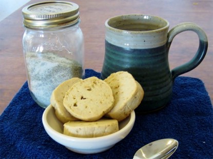 Lavender-Lemon Shortbread Tea Cookies