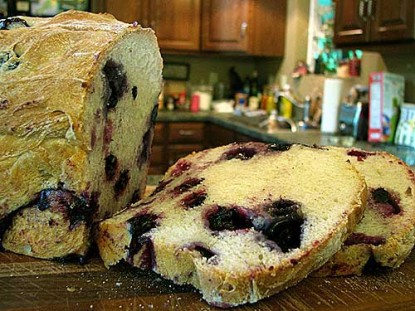 Grandmother Bread with Fresh Berries