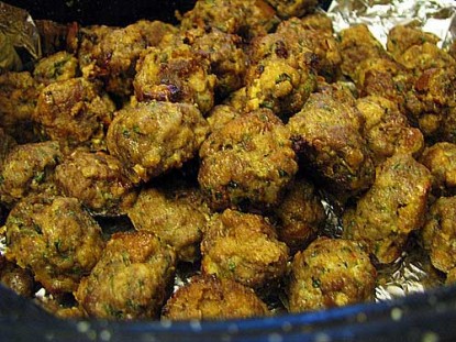 Baked or Fried Meatballs
