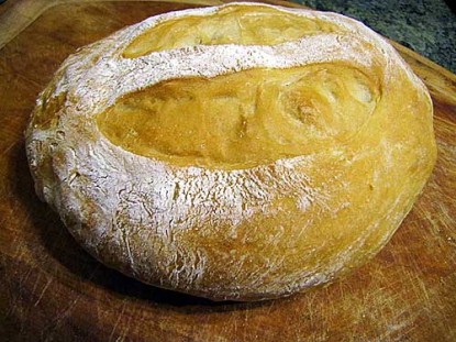 Grandmother Bread with Open Crumb (Ciabatta-Style)