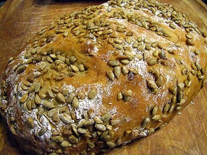 Rustic Sunflower Bread