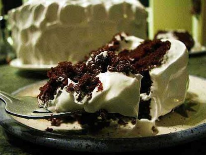 Old-Fashioned Chocolate Cake