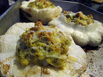 Stuffed Patty Pan Squash