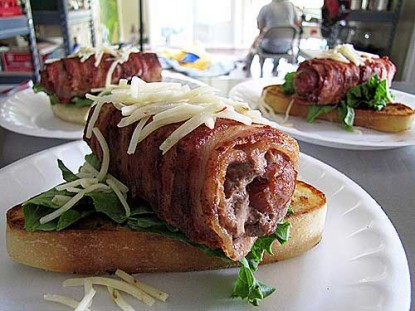 Bacon Burger Dogs