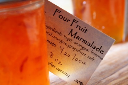 Four Fruit Marmalade with No Pectin
