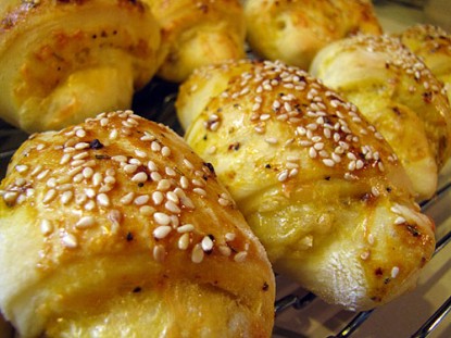 Herb and Swiss Crescents