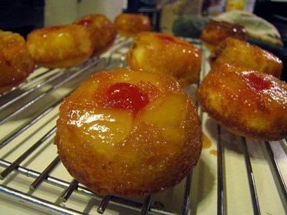 Pineapple Upside Down Cupcakes