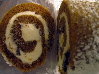 Spiced Pumpkin Nut Roll