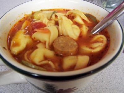 Zucchini-Tortellini Harvest Soup