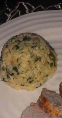 Mushroom, Chard and Beer Risotto