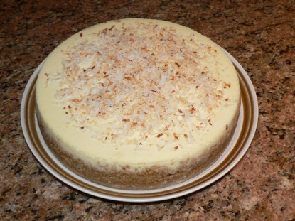 Coconut Cream Cheesecake