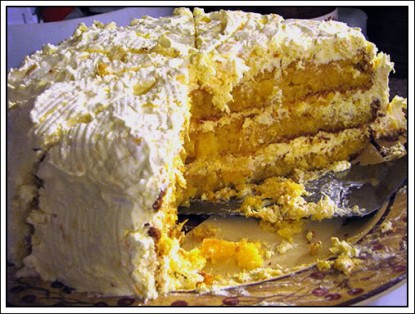 Mandarin Orange Cake (Pig Lickin' Cake)