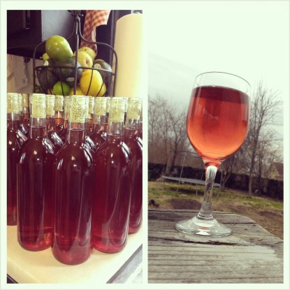 Peach Raspberry Blush Wine