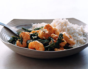 Spicy Thai Shrimp with Coconut Rice