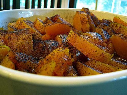 Maple-Spice Butternut Squash