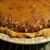Pumpkin Pie with Rum and Walnuts