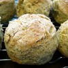 Black Pepper and Cream Cheese Biscuits