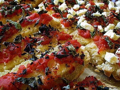 Tomato and Basil Bruschetta