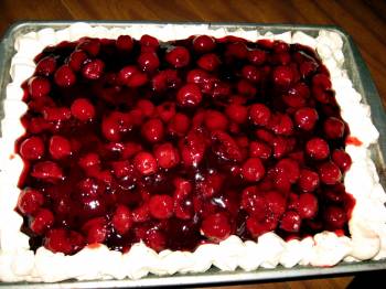 Chocolate Cherry Coke Cake