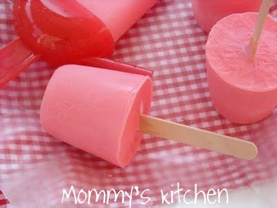 Strawberry Yogurt Popsicles