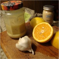 Citrus Ginger Salad Dressing 