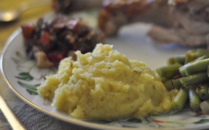 Seasoned Faux Mashed Potato