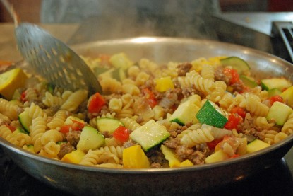 Pasta Primavera with Italian Turkey Sausage Recipe