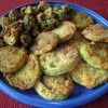 Fried Green Tomatoes and Fried Okra